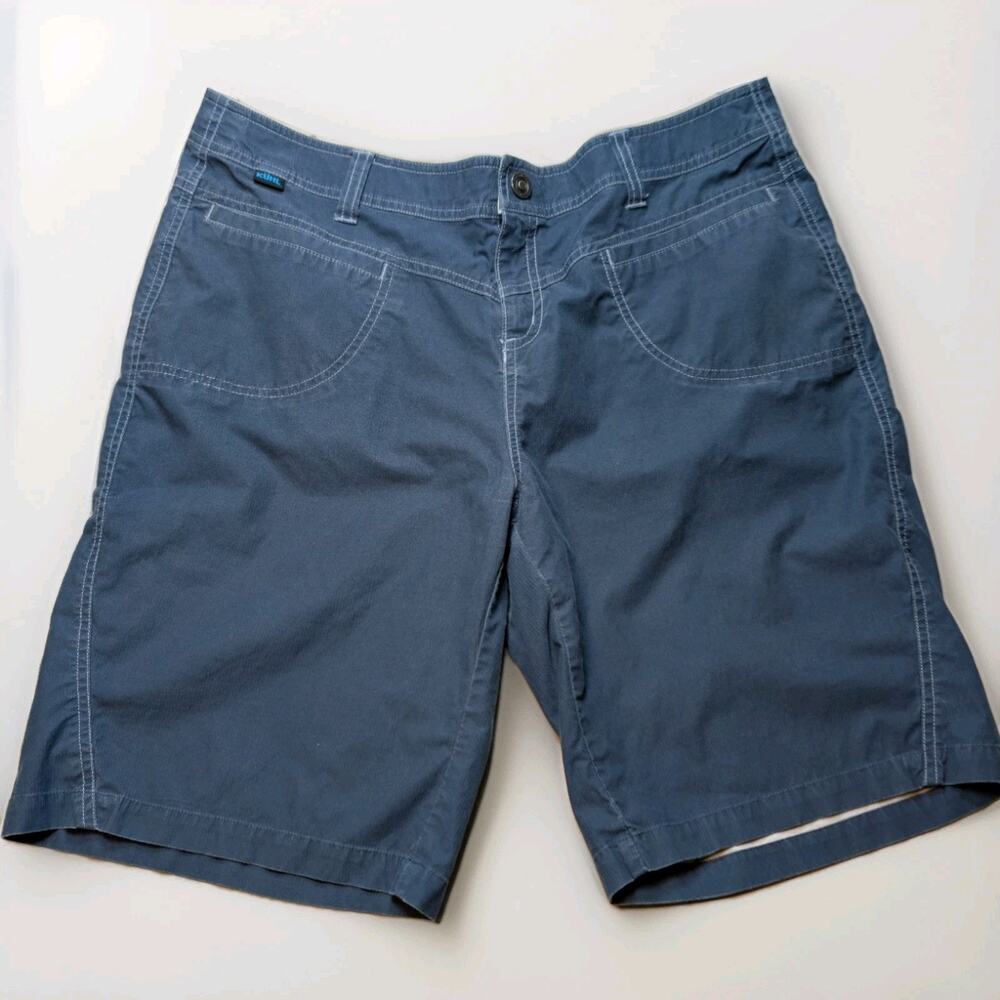 Kuhl Womens Dry Stretch Hiking Shorts Gray Outdoor Trail Casual Size 14